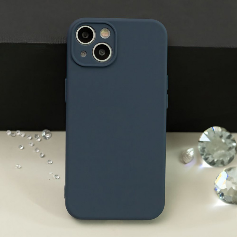 Etui iLike Silicon Box do iPhone 17 Pro 6,3 / iPhone 18 Pro 6,3 ciemnoniebieskie