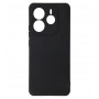 Etui silikonowe iLike do Xiaomi Redmi Note 14 5G (Global), czarne
