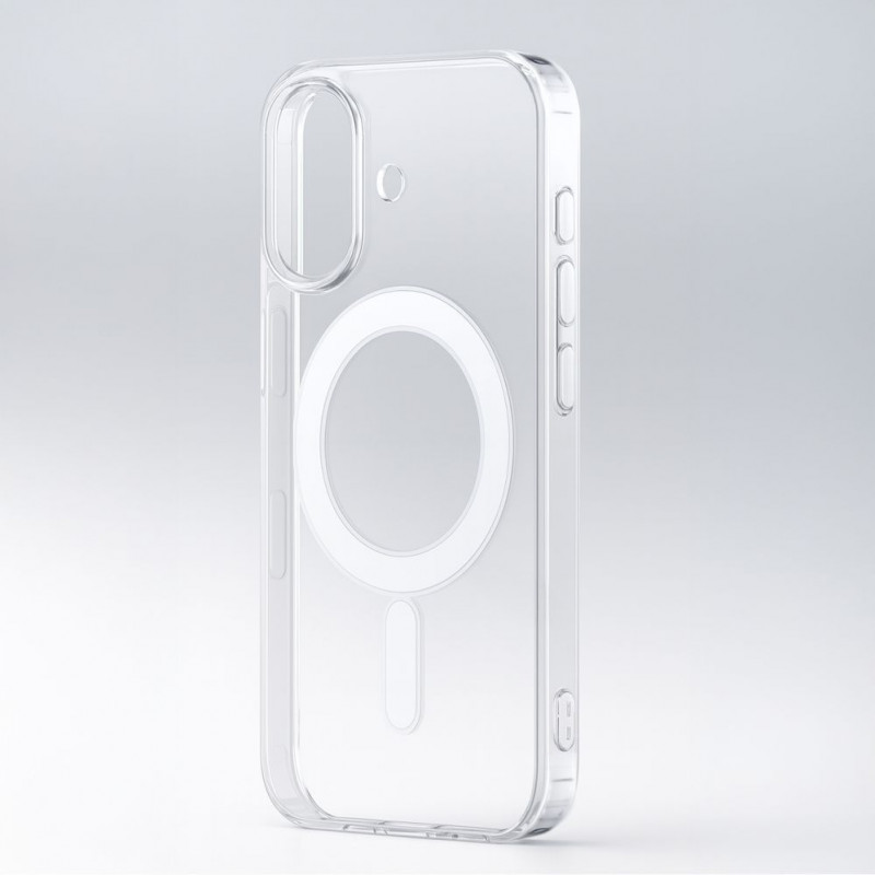 Hurtel Ultra Clear etui z MagSafe do Samsung Galaxy S25 Edge – przezroczyste