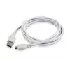Kabel USB 2.0 A do Micro-USB B Gembird CCP-mUSB2-AMBM-6-W, 1,8 m, biały