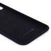 Evelatus Apple iPhone X/Xs Nano Silicone etui miękkie w dotyku TPU czarny