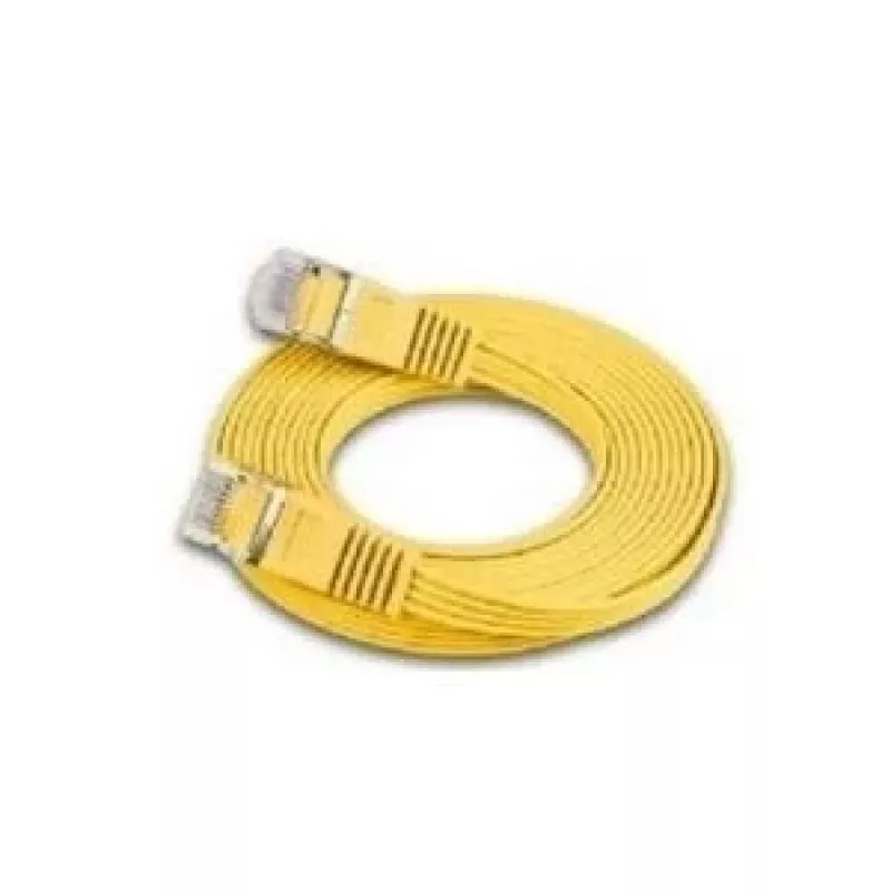 Wirewin Slim Cat6 U/FTP kabel krosowy RJ45, 2 m, żółty