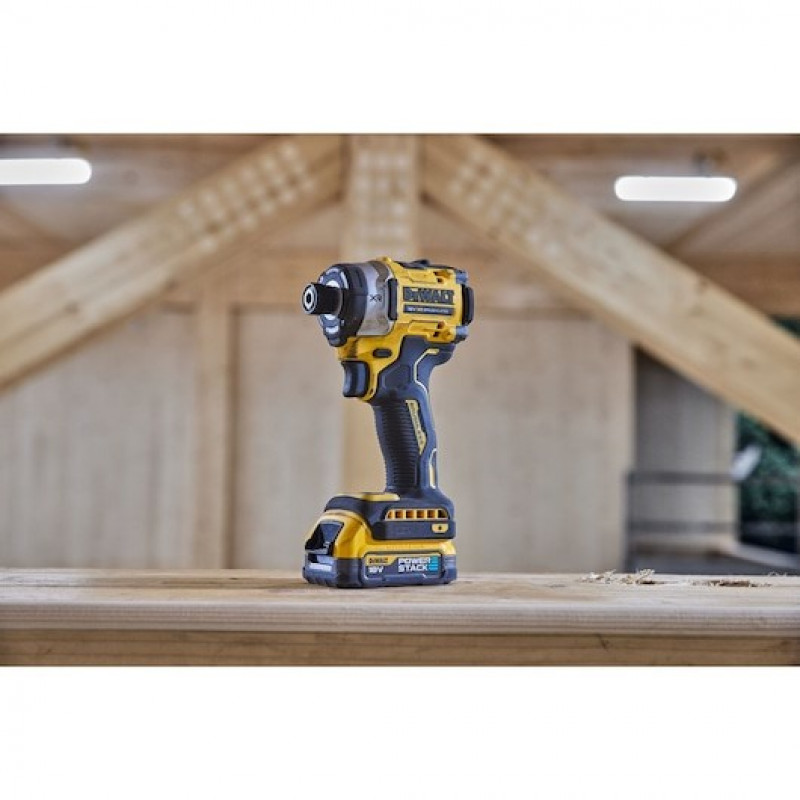 DeWALT DCF860E2T-QW wkrętarka udarowa 3800 RPM czarny, żółty