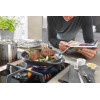 STAUB okrągła żeliwna patelnia grillowa z dwoma uchwytami 40509-522-0 - grafitowy 26 cm