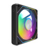 Wentylator obudowy Darkflash Gauss G24 120 mm ARGB PWM, czarny