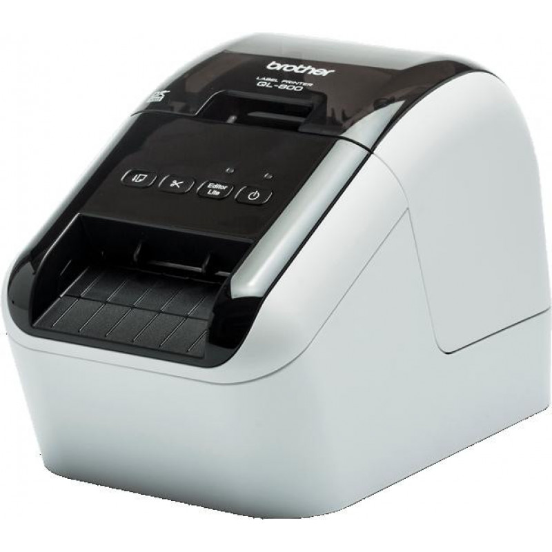 Brother QL-800 drukarka etykiet Termiczna bezpośrednia Kolorowa 300 x 600 DPI 148 mm/s Przewodowa DK