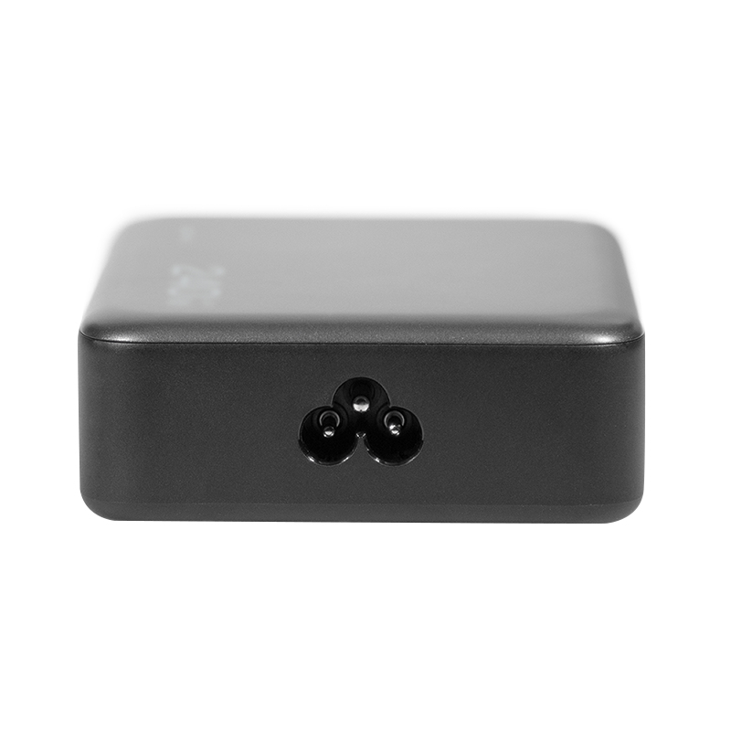 Ładowarka biurkowa Logilink USB-C, 240 W, GaN, 4-portowa, 4x USB-C (PD), czarna