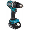 Makita DHP484RFJ Wiertarko-wkrętarka akumulatorowa, 2000 RPM, czarno-niebieska