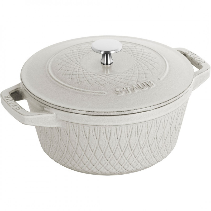 STAUB Special Cocotte okrągły garnek żeliwny, 2,3 l, truflowy