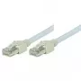 Tecline Cat5e F/UTP kabel krosowy (patchcord) RJ45, 5 m, szary, LSZH