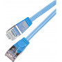 Kabel krosowy Wirewin Slim Cat6 U/FTP RJ45, 0,5 m, niebieski