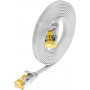 Kabel krosowy Wirewin Slim Cat6a U/FTP RJ45, 0,25 m, biały