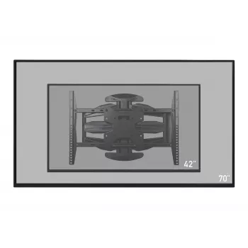 celexon Adjust-RT70460 Uchwyt do telewizora LCD, czarny, rozmiar ekranu 106,7-177,8 cm (42-70 cali)