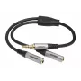 celexon Professional adapter audio jack stereo na 2x M/F
