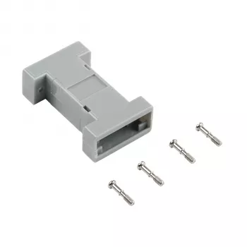 EFB Elektronik Puste plastikowe etui 09-09-pin, szare