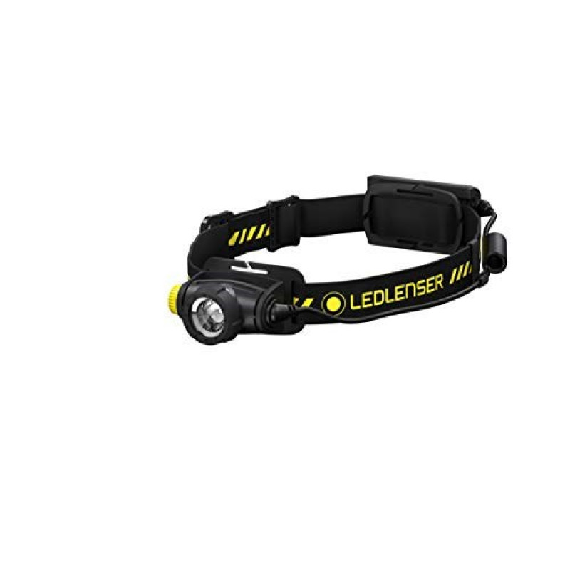 Latarka LED Ledlenser H5R Work, czarno-żółta