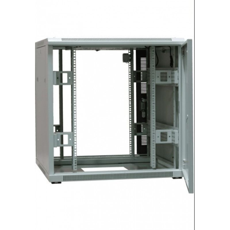 EmiterNet Top szafa stojąca szkieletowa 16U, drzwi blacha/szkło, 800 x 800 x 820 mm (EM/SH05D-8816-SH0)