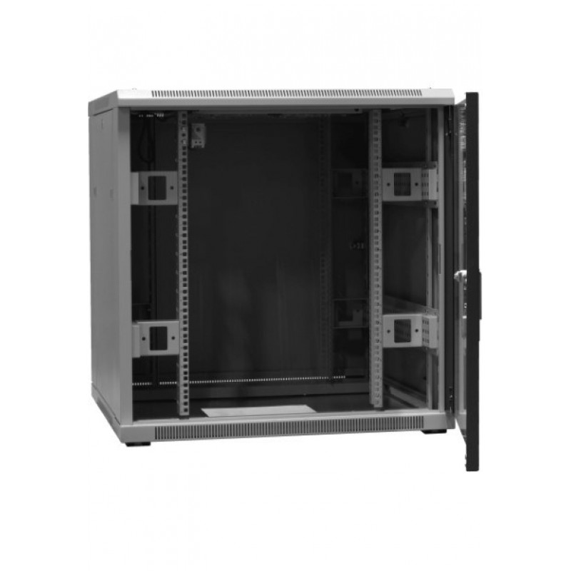EmiterNet Top szafa stojąca szkieletowa 16U, drzwi blacha/szkło, 800 x 800 x 820 mm (EM/SH05D-8816-SH0)