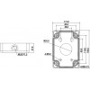 Puszka połączeniowa Miton MT-P120 z aluminium do uchwytów kamer