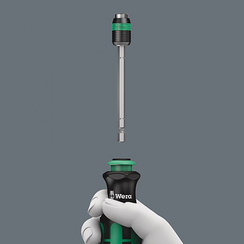 Rękojeść wkrętakowa Wera z magnetycznym uchwytem bitów 1/4 inch + 6 bitów