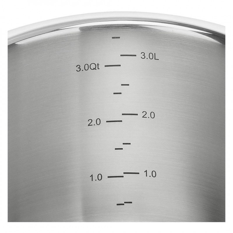 ZWILLING Pro okrągły garnek do gotowania 3,5 L srebrny