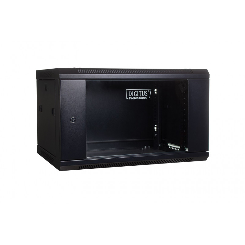 Szafa rackowa wisząca Digitus DN-WU19 04U/450/B 4U, czarna