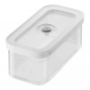 ZWILLING 1026082 Prostokątne pojemniki do przechowywania żywności, 5,4 l, przezroczysty/biały, 5 szt.