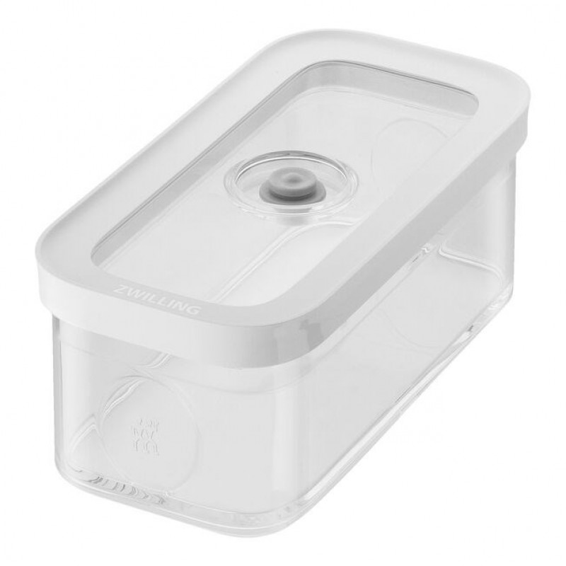 ZWILLING 1026082 Prostokątne pojemniki do przechowywania żywności, 5,4 l, przezroczysty/biały, 5 szt.