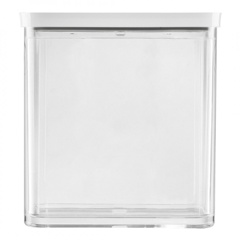 ZWILLING 1026082 Prostokątne pojemniki do przechowywania żywności, 5,4 l, przezroczysty/biały, 5 szt.