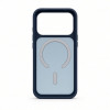 Evelatus Silver-Shield Skin Feel 2-in-1 etui MagSafe do Apple iPhone 18 Pro Max, granatowy