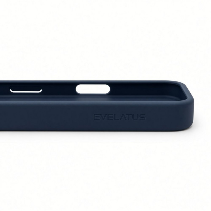 Evelatus Silver-Shield Skin Feel 2-in-1 etui MagSafe do Apple iPhone 18 Pro, granatowy