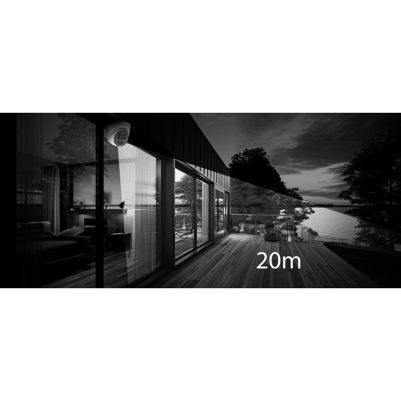 Kamera IP Hilook IPC-T241H-C kopułkowa 4MP 2.8mm IR20m