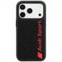 Etui Audi R8 Carbon Fiber MagSafe dla iPhone 18 Pro / 17 Pro czarny