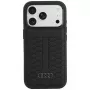 Etui skórzane Audi MagSafe do iPhone 18 Pro / 17 Pro, czarne