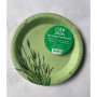 Gogreen Reed Go Green ekologiczne talerze papierowe Ø18cm 10 szt.