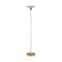 Lampa podłogowa UNiLUX 44.6 W biały/bambus