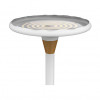 Lampa podłogowa UNiLUX 44.6 W biały/bambus