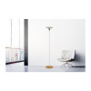 Lampa podłogowa UNiLUX 44.6 W biały/bambus