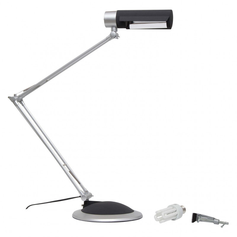 MAUL MAULoffice lampa biurkowa LED, 9,5 W, srebrna