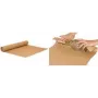 RAADHUIS papier pakowy w rolce, 750 mm x 250 m, brązowy papier kraft, 70 g/m², brązowe paski