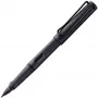 LAMY safari pióro wieczne na naboje, steel black, stalówka M (1238794)