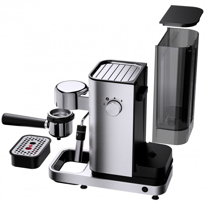 WMF Lumero ekspres kolbowy do espresso, Cromargan