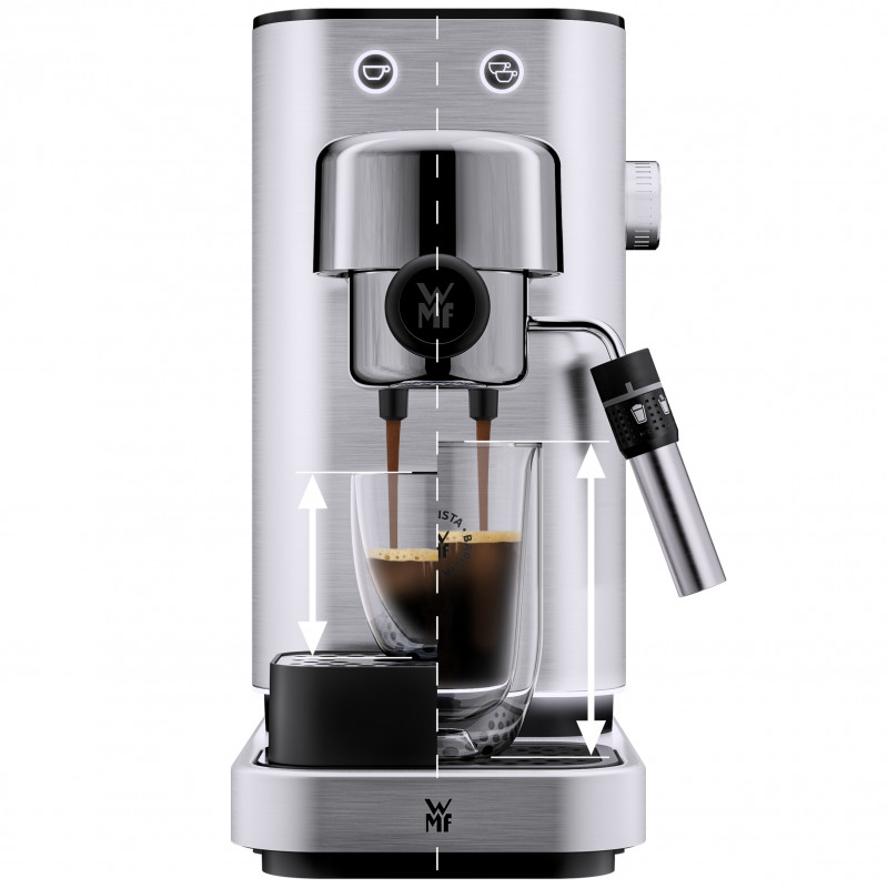 WMF Lumero ekspres kolbowy do espresso, Cromargan