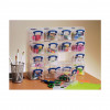 Pudełko do przechowywania Really Useful Box z 16 pudełkami po 0,3 l, 37,5 x 12,5 x 31,0 cm, przezroczyste