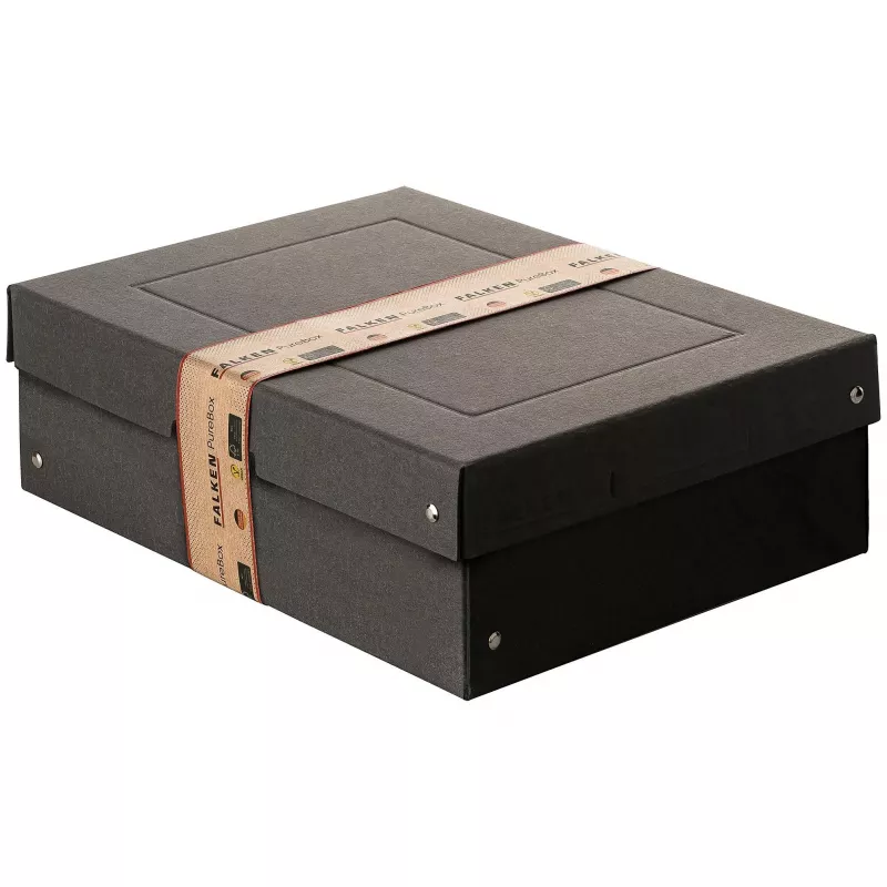 FALKEN PURE pudełko do przechowywania 7.0 l czarny 24.0 x 32.0 x 10.0 cm