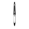 Herlitz my.pen Długopis kulkowy z wysuwanym wkładem, czarno-biały, 0,6 mm, niebieski tusz