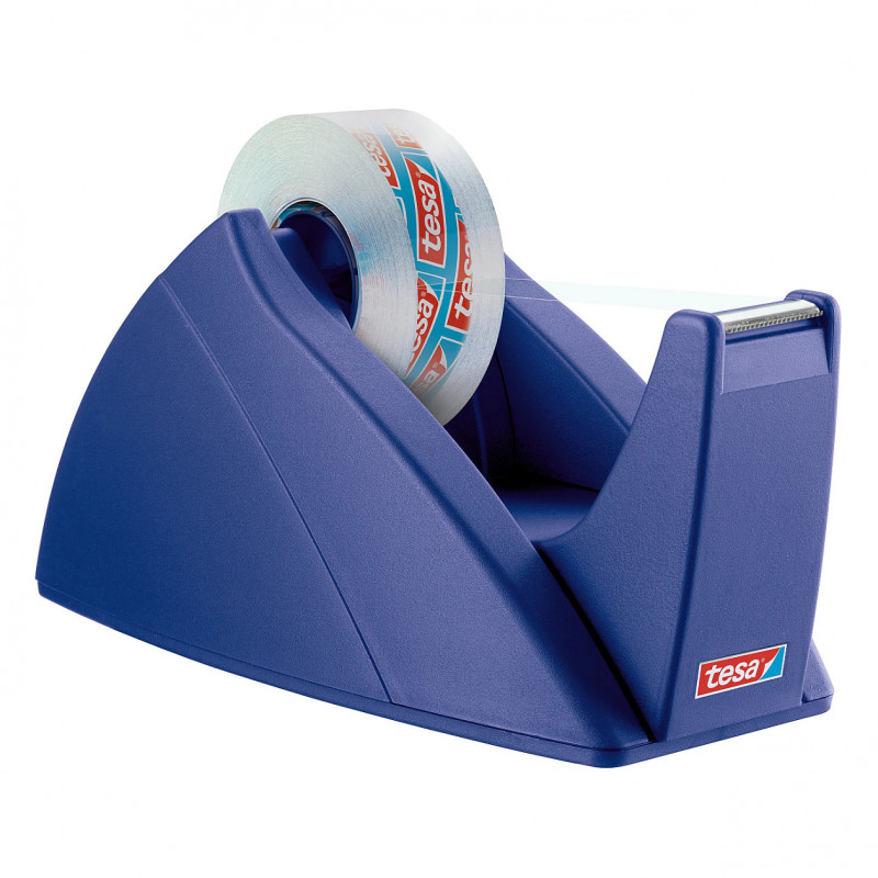 tesa Easy Cut® podajnik biurkowy do taśmy, królewski niebieski