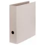 FALKEN PURE Segregator dźwigniowy, szary karton, grzbiet 80 mm, DIN A4