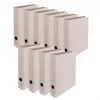 FALKEN PURE Segregator dźwigniowy, szary karton, grzbiet 50 mm, DIN A4
