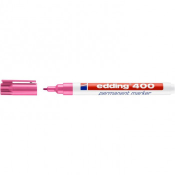 edding marker permanentny 1.0 mm różowy